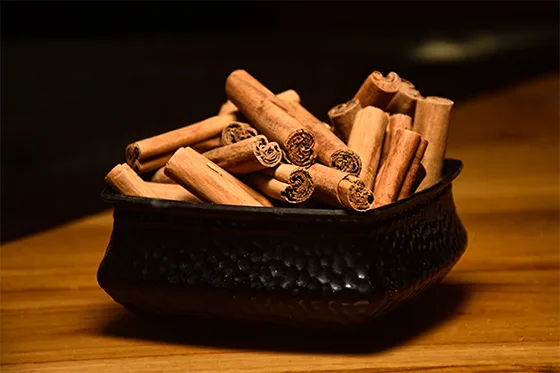 True Ceylon Cinnamon In a Bowl