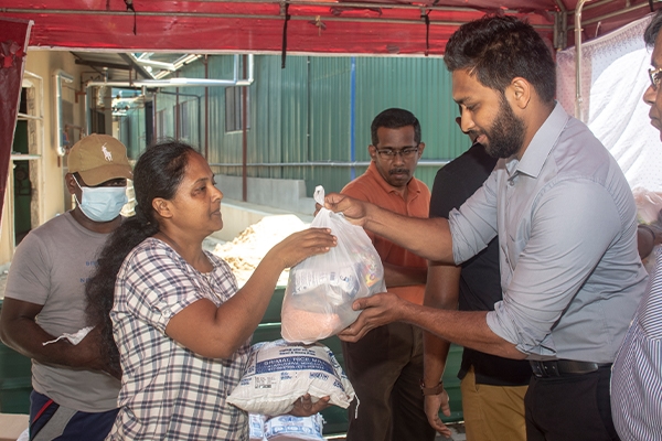 JAPC Dry Rations Donation to Villagers