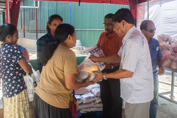 JAPC Dry Rations Donation to Villagers