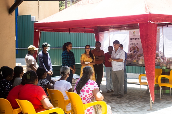 JAPC Dry Rations Donation to Villagers