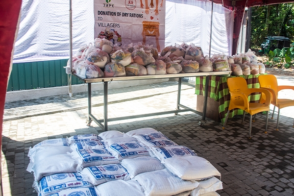 JAPC Dry Rations Donation to Villagers