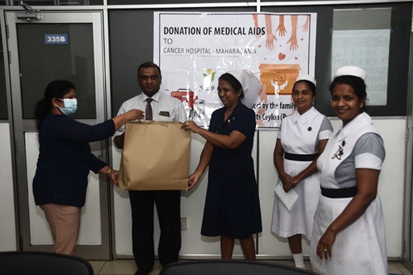 Medical Aids Donation to Maharagama Apeksha Cancer Hospital from JAPC