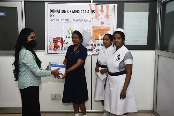 Medical Aids Donation to Maharagama Apeksha Cancer Hospital from JAPC