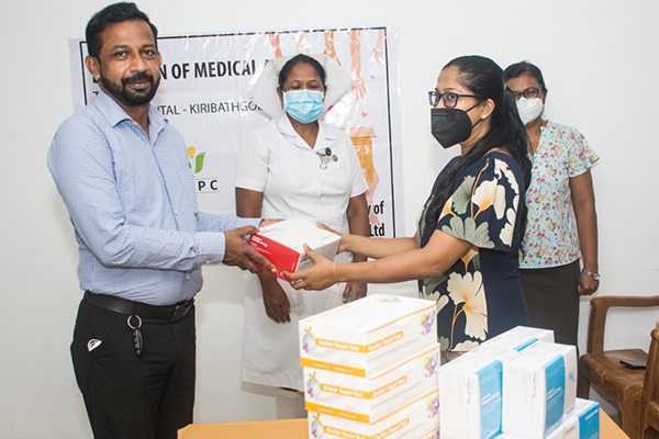Medical Aids Donation to Kiribathgoda Hospital from JAPC