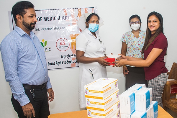 Medical Aids Donation to Kiribathgoda Hospital from JAPC