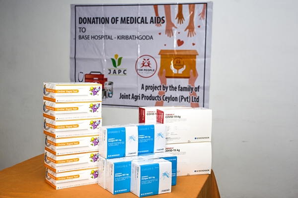 Medical Aids Donation to Kiribathgoda Hospital from JAPC