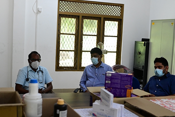 Medical Aids Donation to Udupila Hospital from JAPC