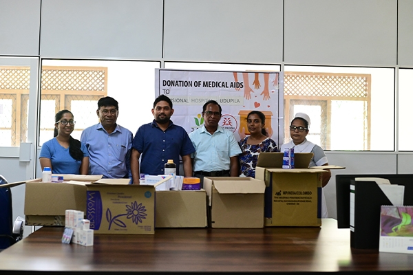 Medical Aids Donation to Udupila Hospital from JAPC