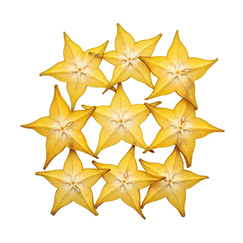 Organic Ceylon Dehydrated Fruit Star Fruit