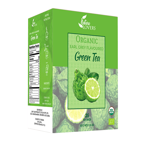 Organic Earl Grey Flavoured Green Tea