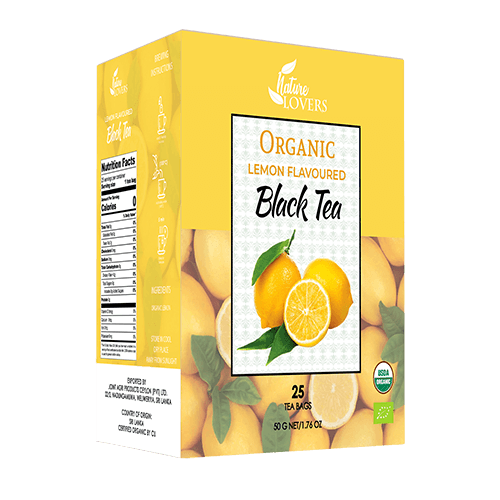 Organic Lemon Flavoured Black Tea