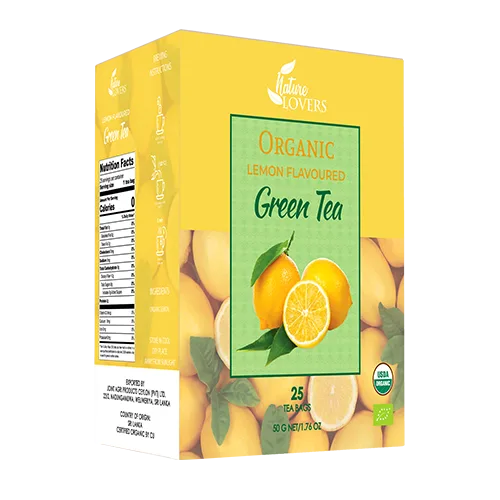 Organic Lemon Flavoured Green Tea