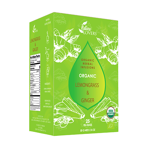 Organic Lemongrass & Ginger Herbal Tea