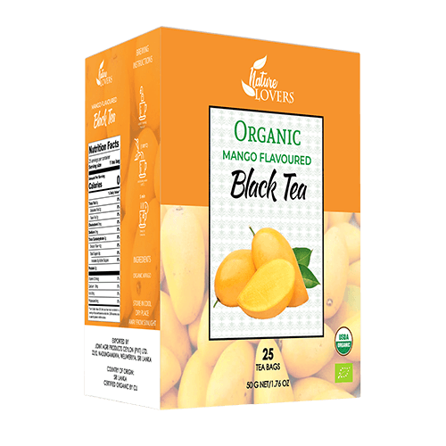 Organic Mango Flavoured Black Tea