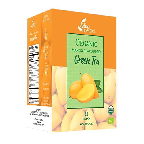 Organic Mango Flavoured Green Tea