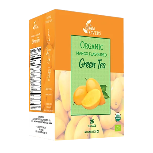 Organic Mango Flavoured Green Tea