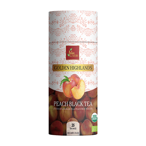 Premium Teas | Organic Ceylon Spices Exporter 6 Organic Peach Black Premium Tea