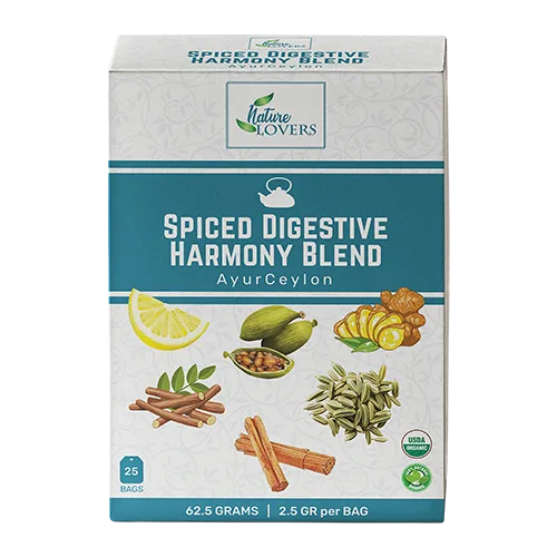 Organic Spiced Digestive Harmony Blend Wellness Tea