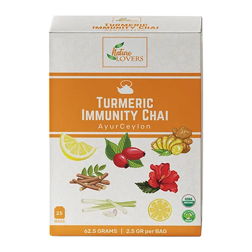 Organic Turmeric Immunity Chai Wellness Tea