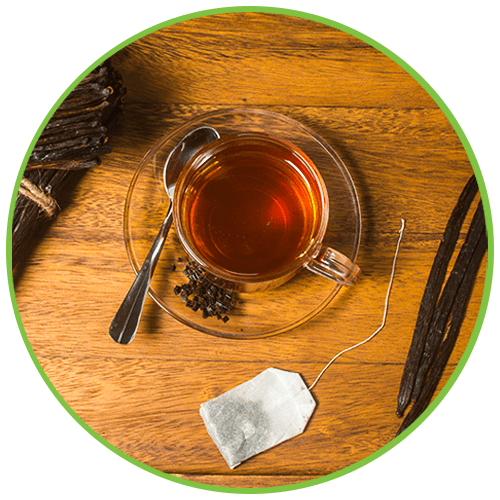 Organic Vanilla Tea Bag Cut