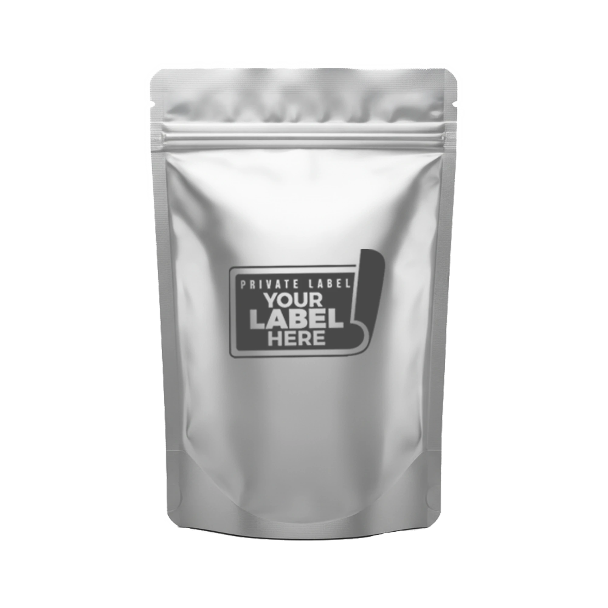 Aluminium Foil Pouch with Label Stickers - without Label
