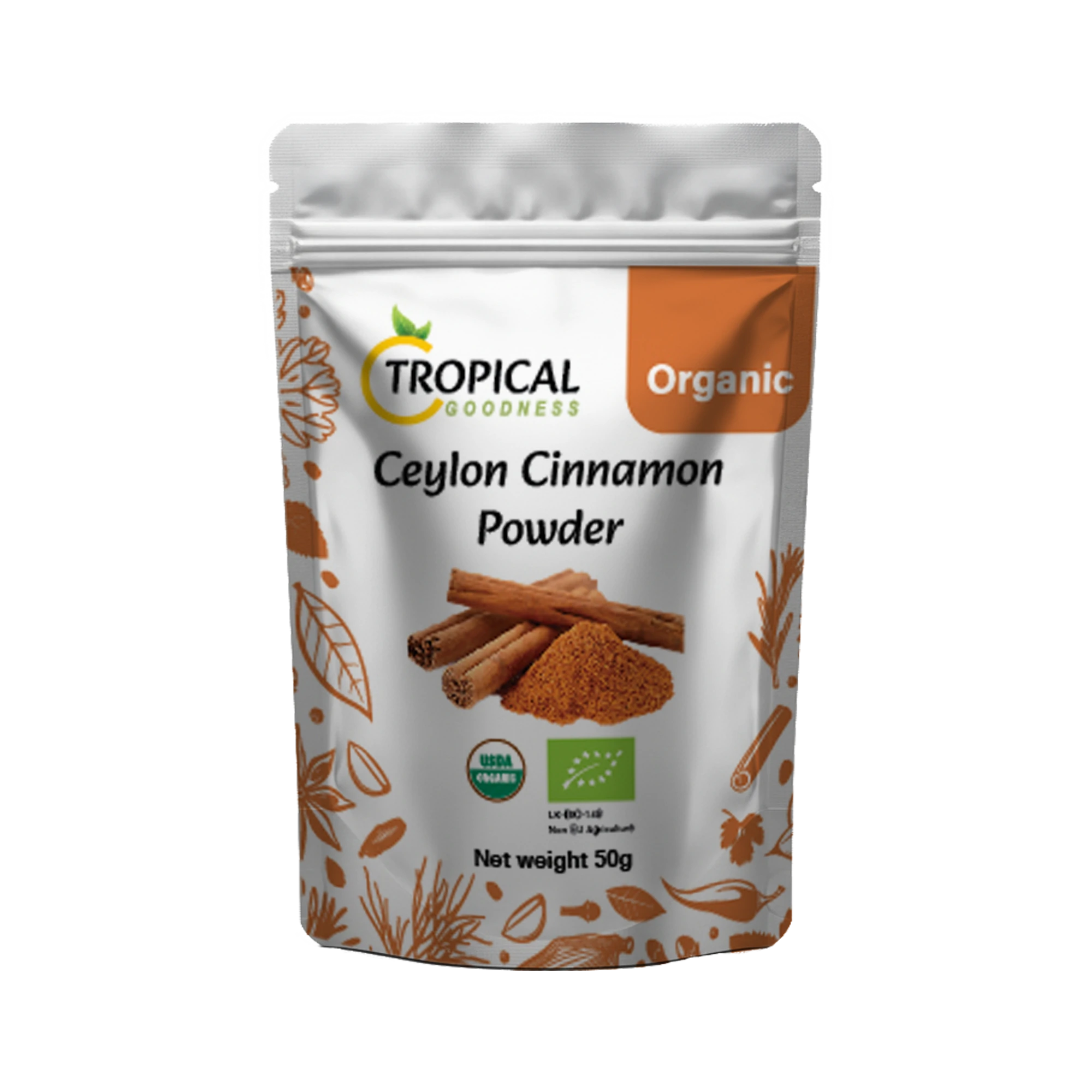 Printed Aluminium Foil Pouch - with Label