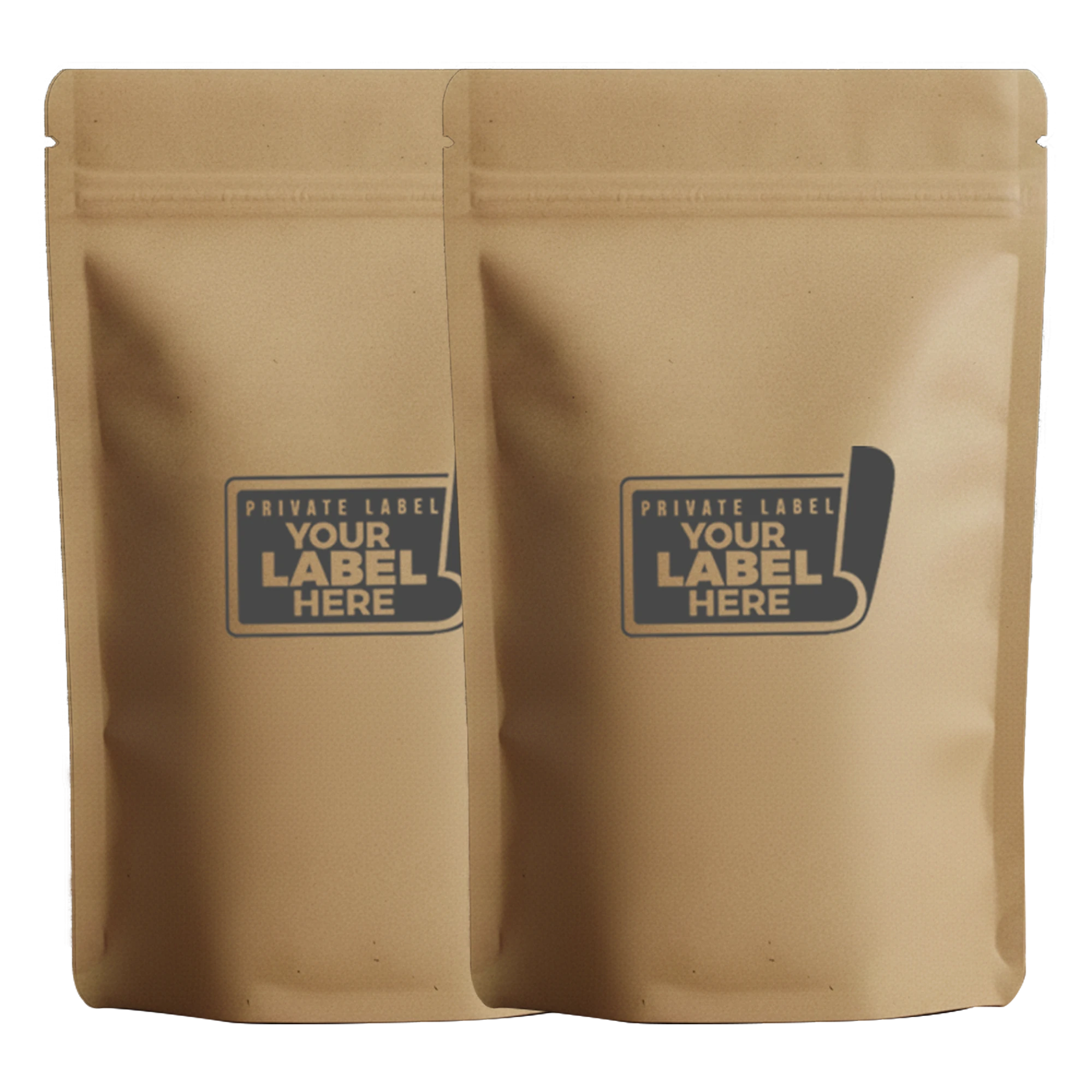 Printed-Kraft-Paper-Pouch-With-Inner-Liner-Without-Label