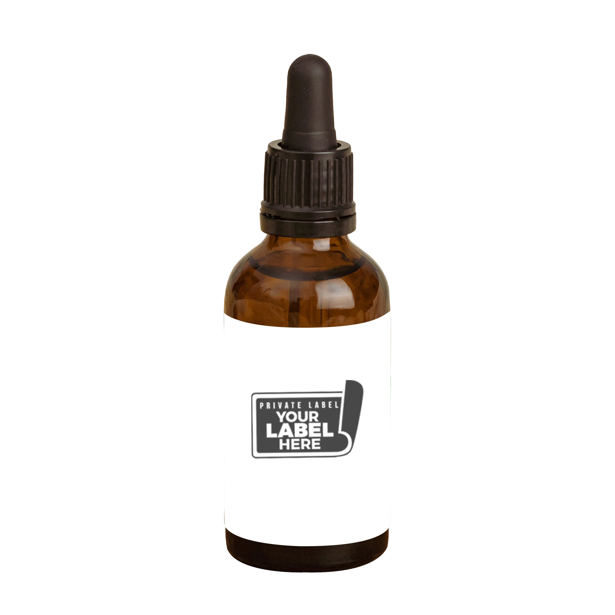 Amber Glass Bottle Dispenser Lid