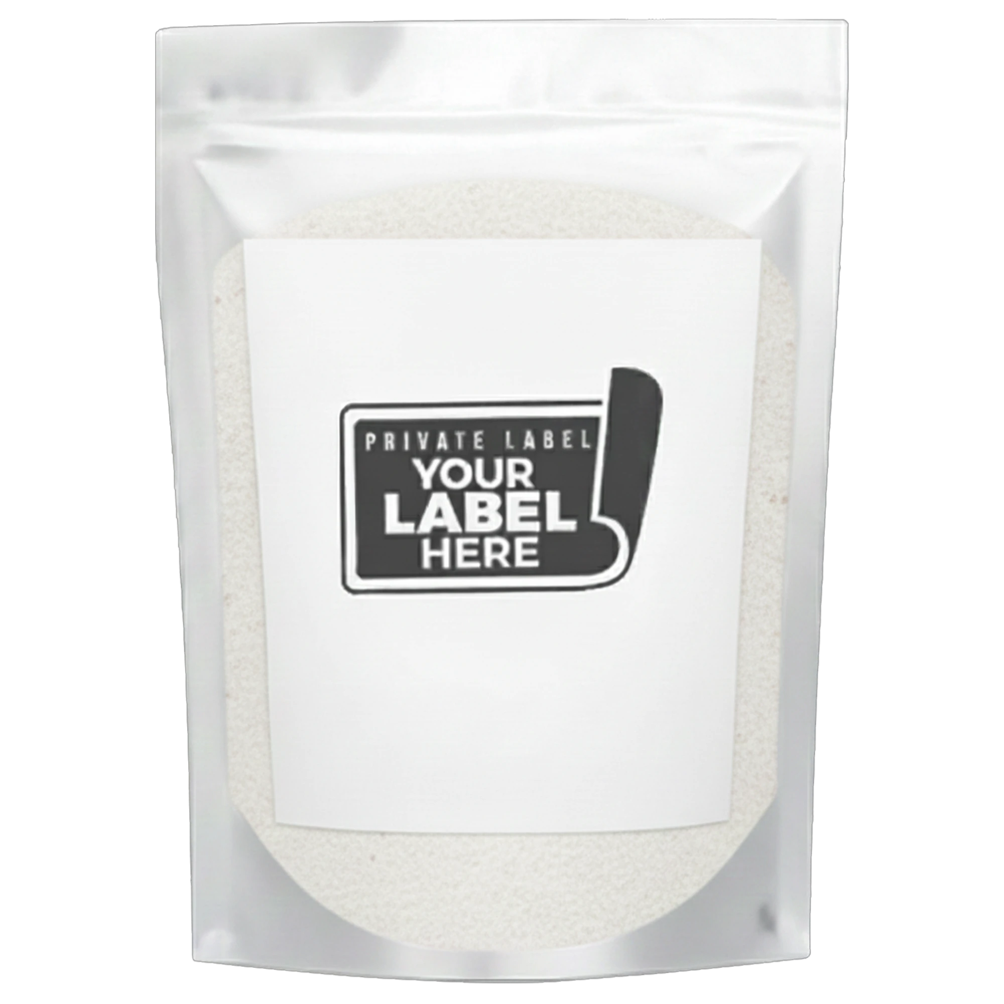 Coconut Flour Transparent Pouch