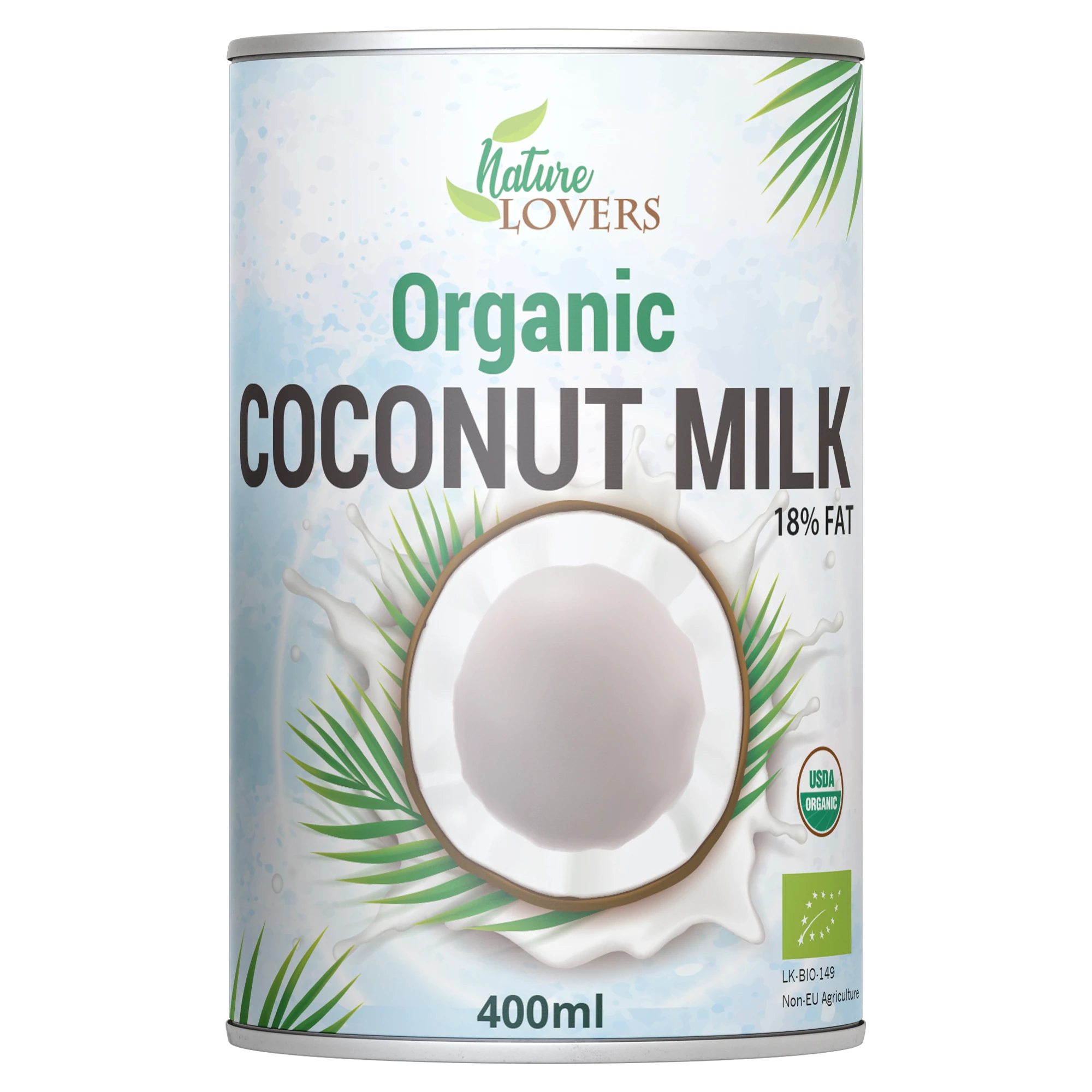 Coconut Milk Aluminium Can