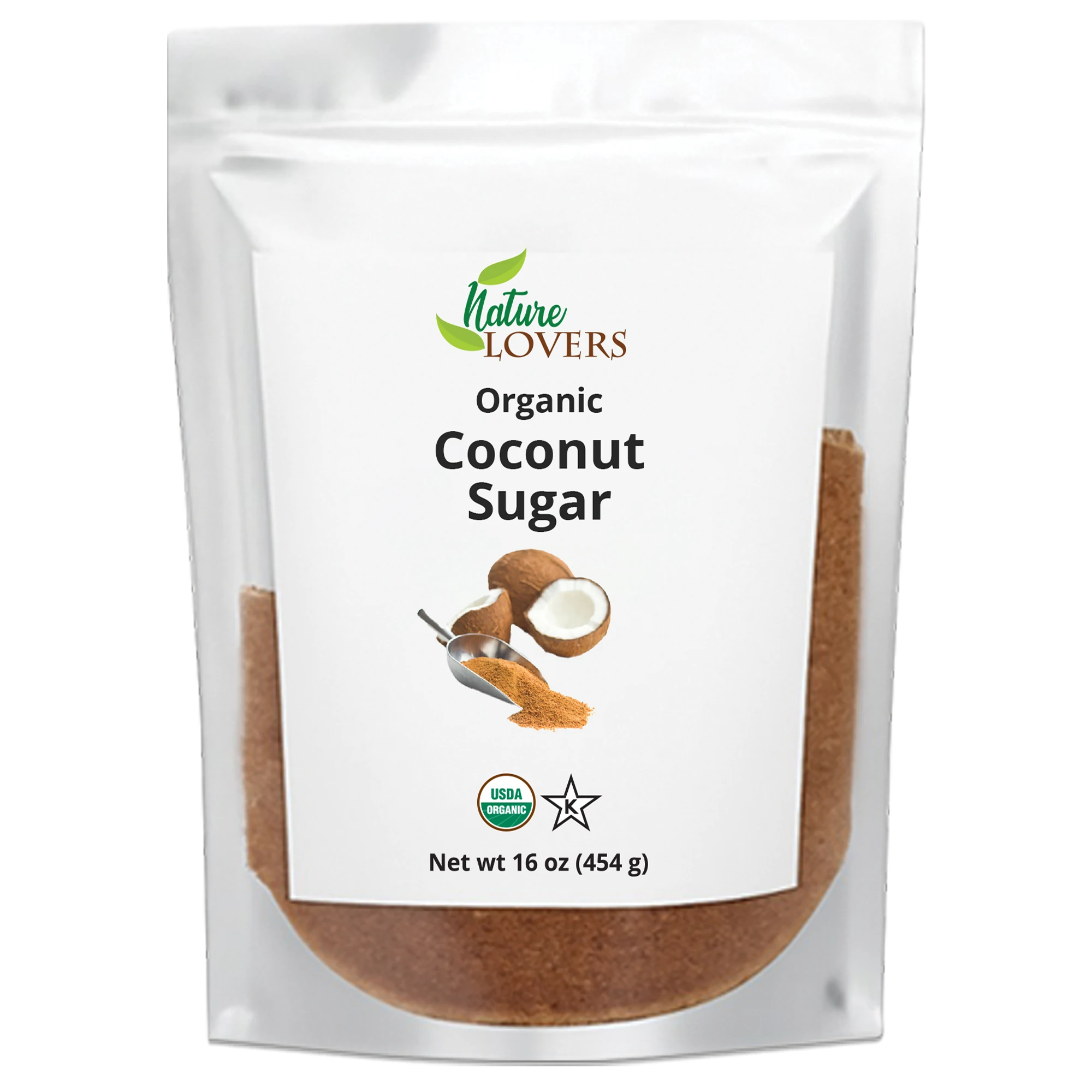 Coconut Sugar Transparent Pouch