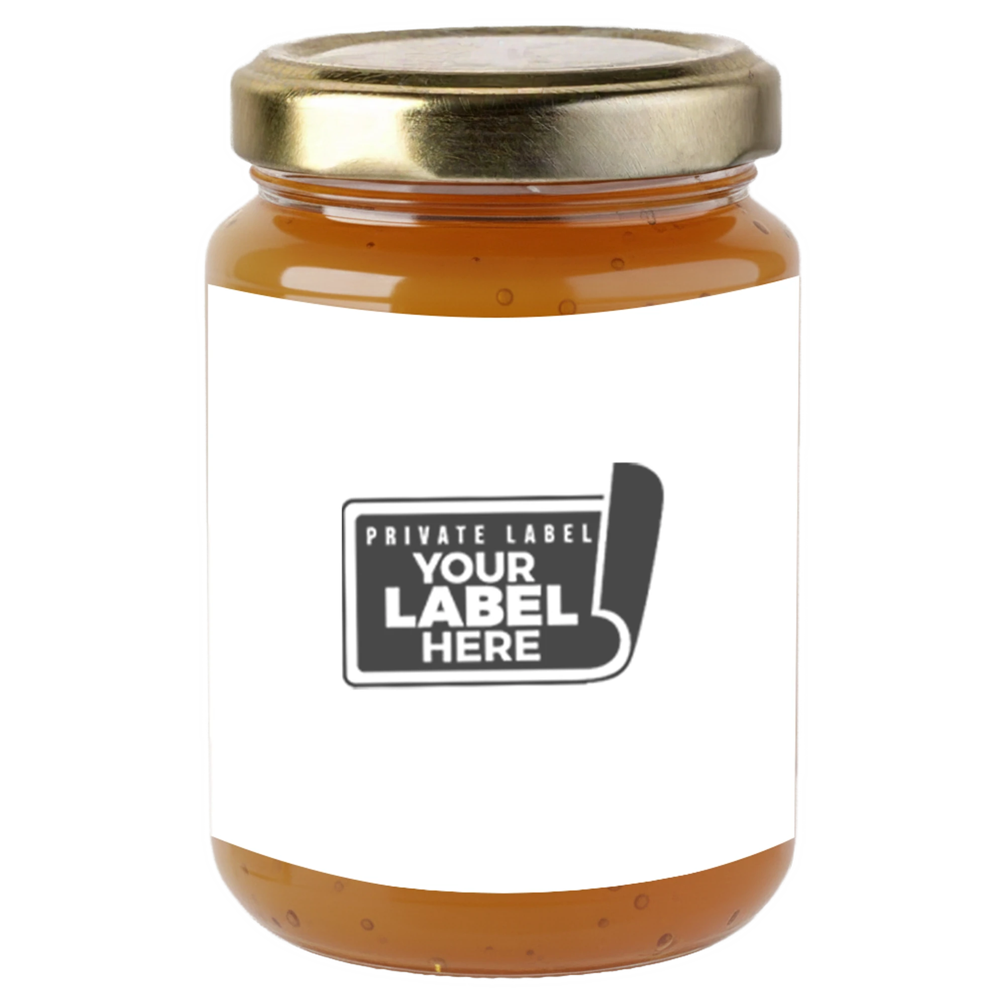 Coconut Syrup Glass Jar