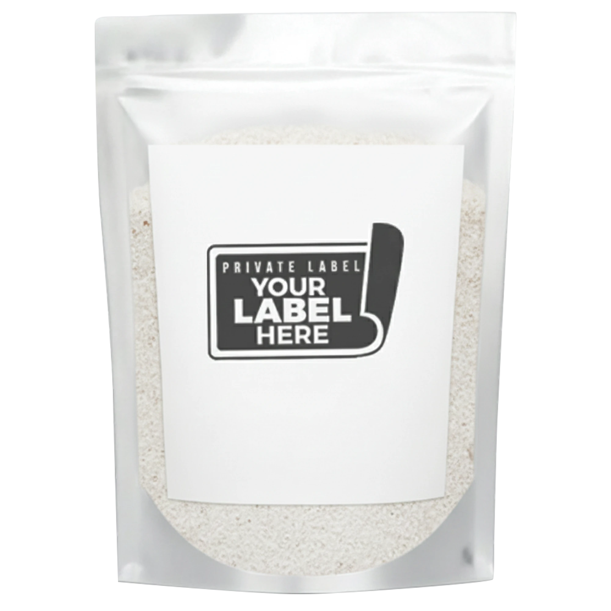 Desiccated Coconut Transparent Pouch