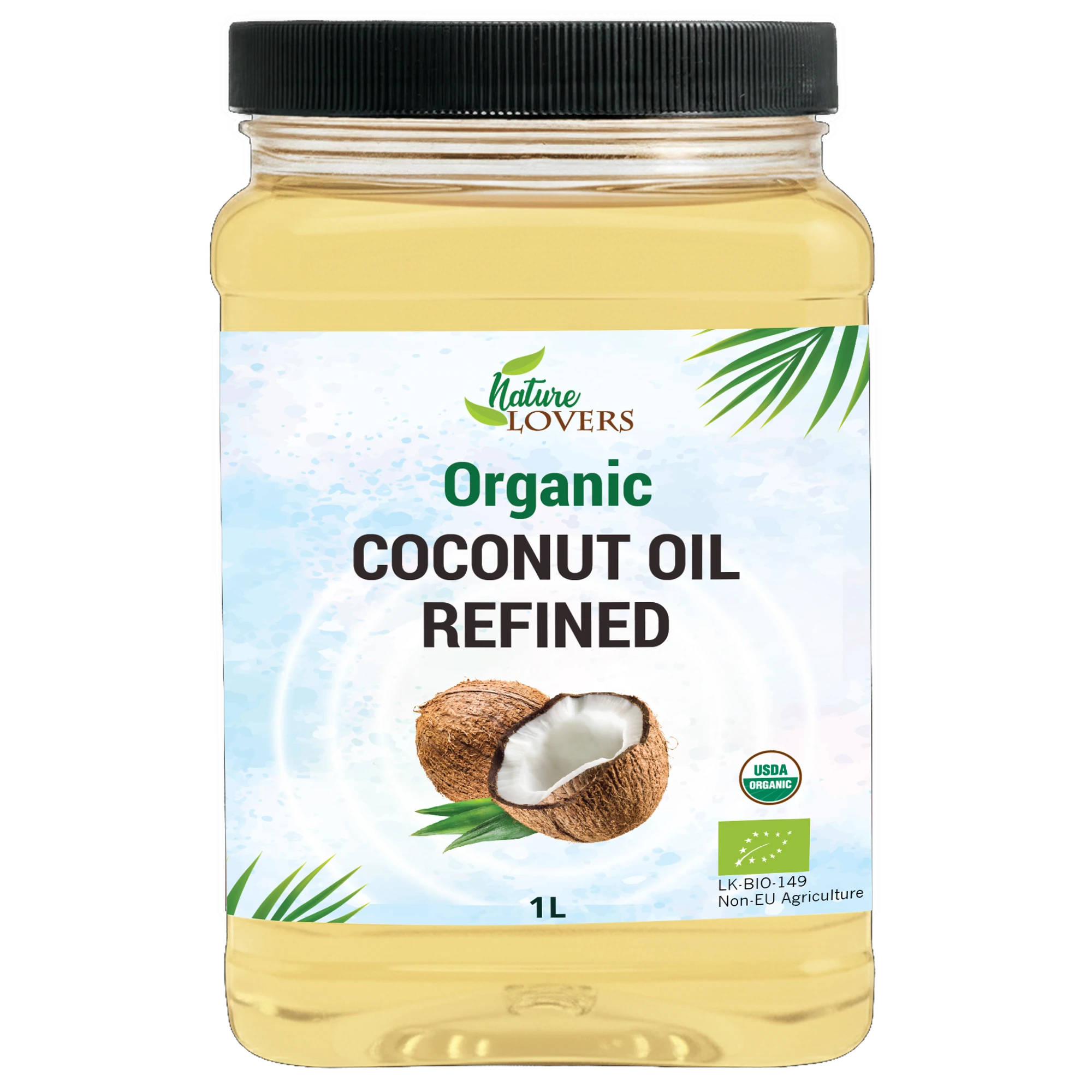 RBD Coconut Oil PET Bottle