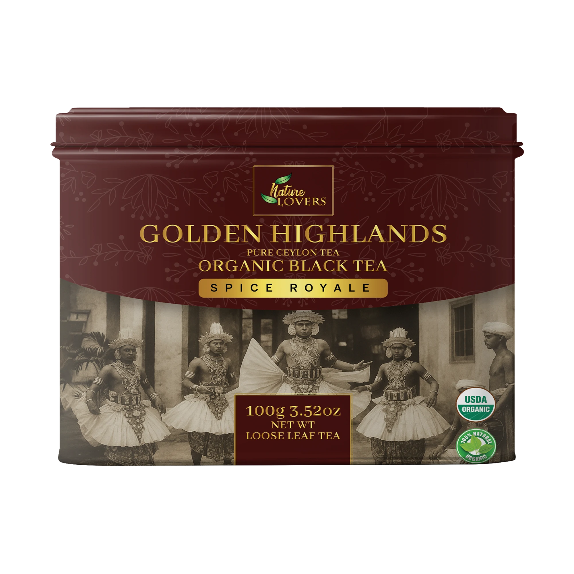 Rectangular Metal Tin